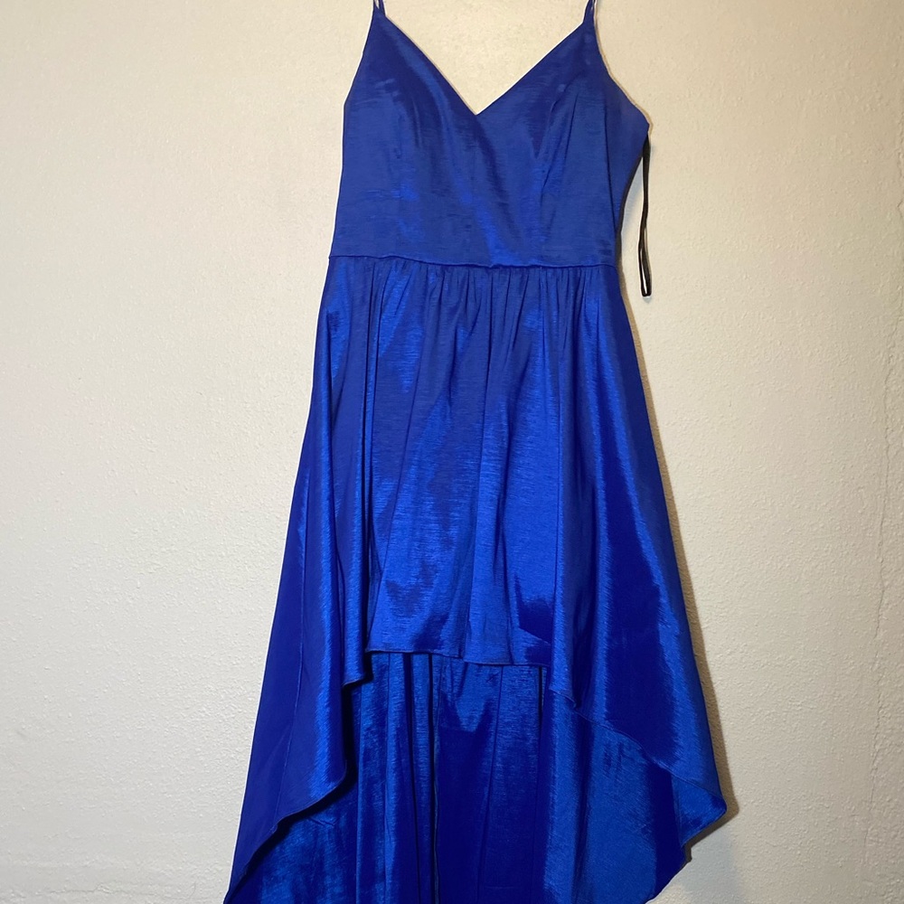 High Low Royal Blue Dress